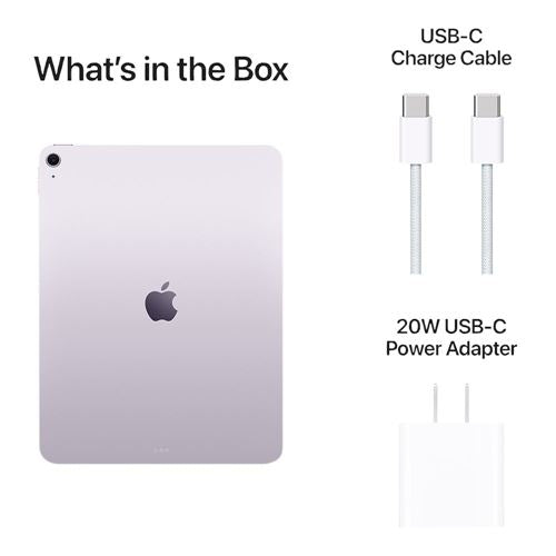 Tablet Apple iPad Air 13" - M4 - Wi-Fi - 256GB - (2026) - Purple - MH5X4LL/A — vista 8