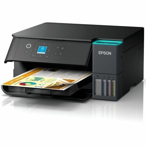 Impresora de inyección de tinta multifunción Epson L4360 Con cable e inalámbrico EcoTank - Color - Copiadora/I - imagen 3