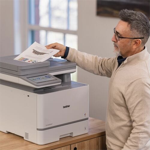 Impresora Láser Multifunción Brother MFC-L8970CDW Con cable e inalámbrico - Color - Copiadora/Impresora/Escáne - imagen 9