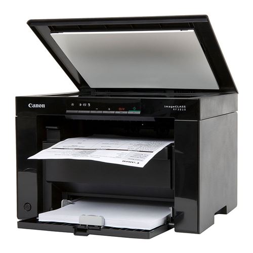 Impresora Multifuncional Láser Canon imageCLASS MF3010 VP Monocromática 24 ppm con Tóner — vista en perspectiva