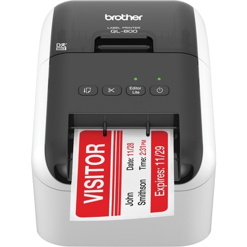 Impresora térmica directa Brother QL800 - Dos colores - 300 x 600 dpi - imagen 3
