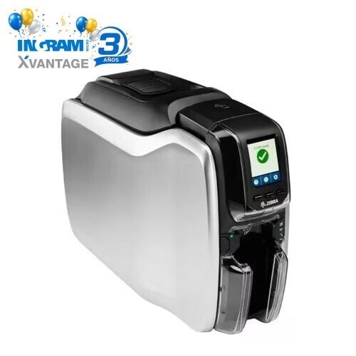 Impresora ZC300, doble cara, cable estadounidense, USB y Ethernet, controlador de Windows, aplicación CardStud - imagen 1