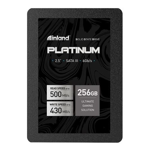 SSD interno Inland Platinum 256GB SATA III vista frontal