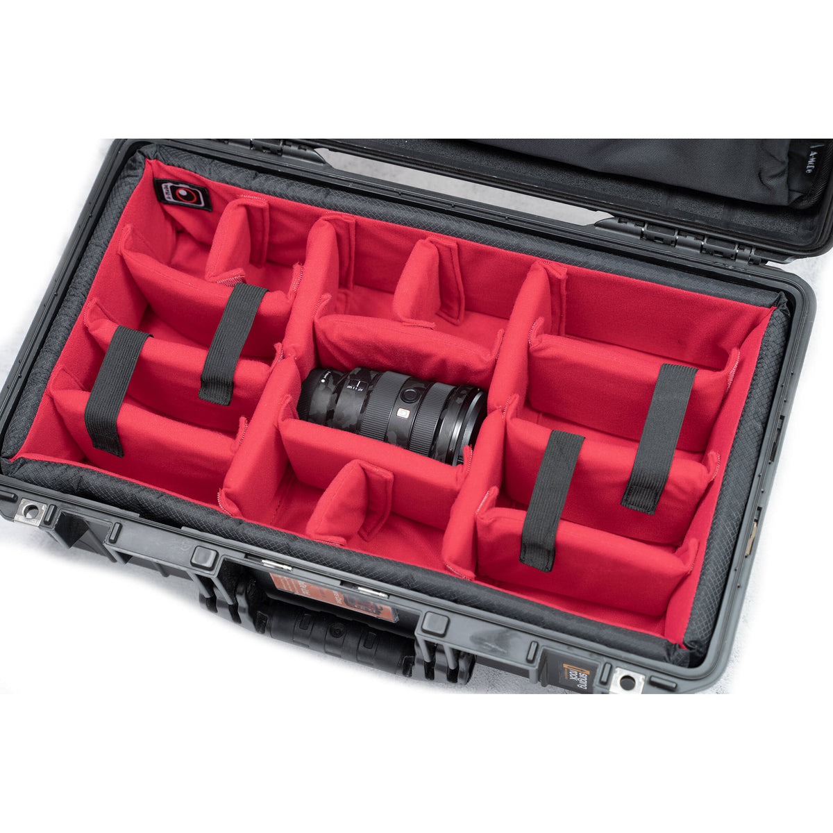 Inserto Divisor A-MoDe Limited para Pelican 1510 (Rojo) - vista lateral