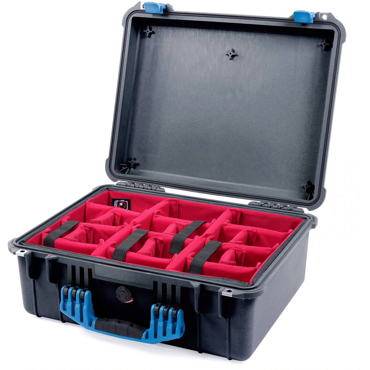 Inserto Divisor A-MoDe Limited para Pelican 1550 (Rojo) - puertos y conexiones