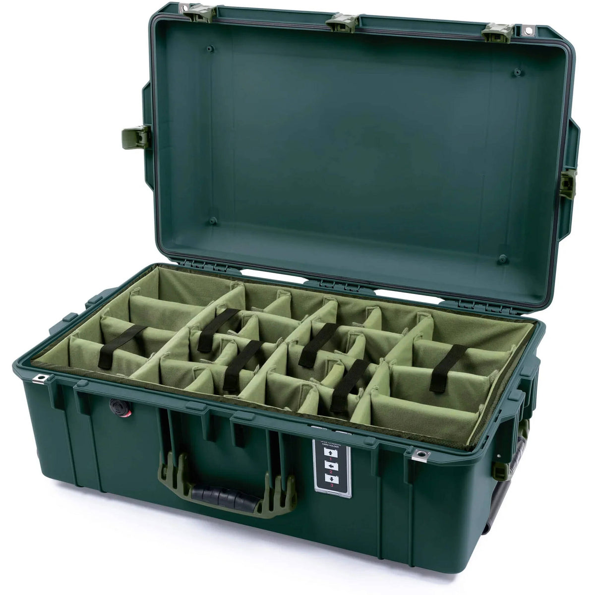 Inserto Divisor A-MoDe Limited para Pelican 1595 (Army Verde) - vista trasera