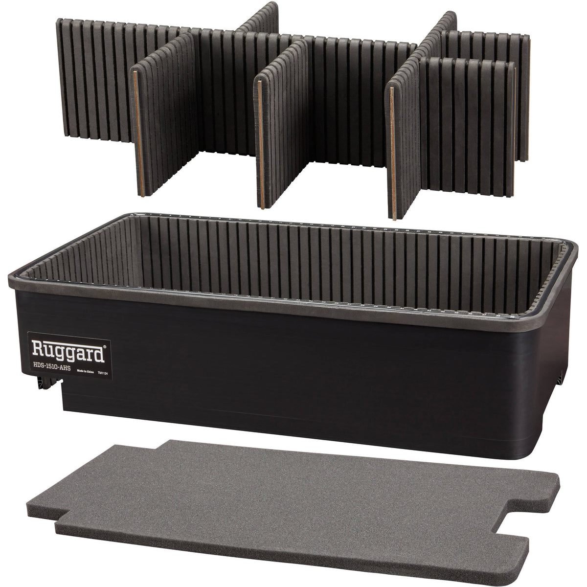 Inserto Divisor Ruggard Adjustable Hard para Pelican 1510 - vista frontal