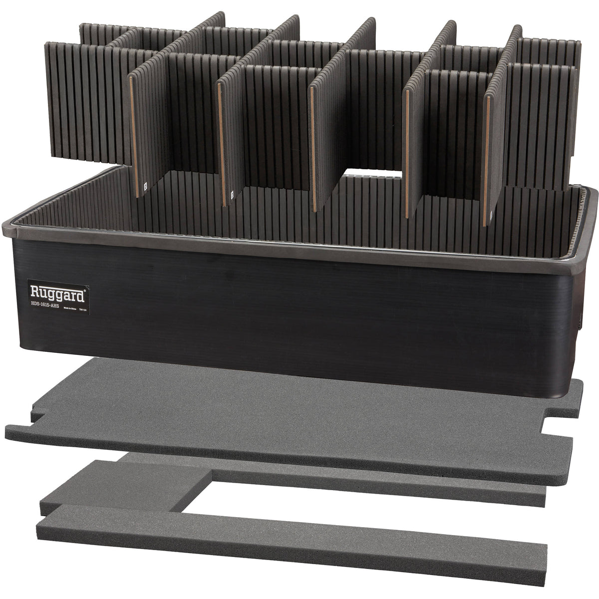 Inserto Divisor Ruggard Adjustable Hard para Pelican 1615 - vista frontal