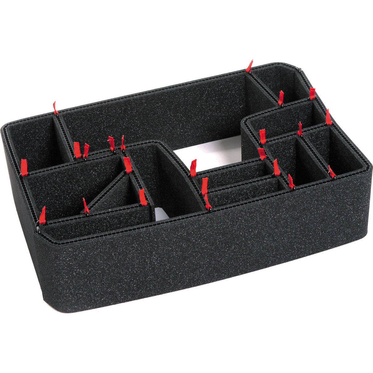 Inserto Divisor TrekPak Kit para Pelican 1450 Mediano Protector - vista trasera