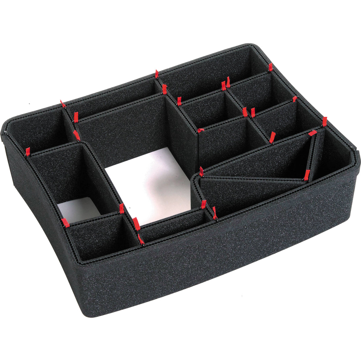 Inserto Divisor TrekPak Kit para Pelican 1550 Mediano Protector - vista trasera