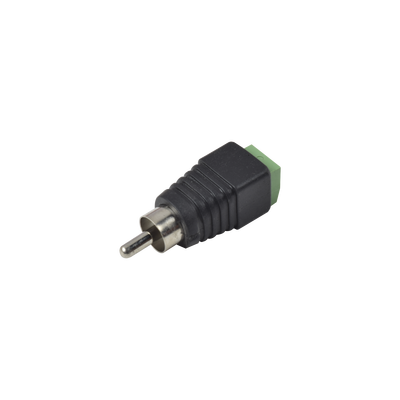 Adaptador RCA MACHO Tipo Jack Polarizado Epcom Powerline JR-R591 2 hilos