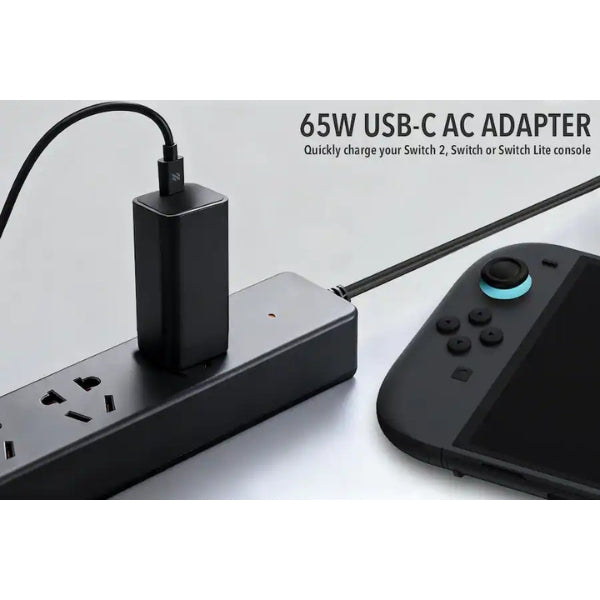 kit-de-cargadores-next-universal-mobile-power-pack-usb-c-65w-pared-y-45w-vehiculo-para-nintendo-switch-2-y-switch-negro