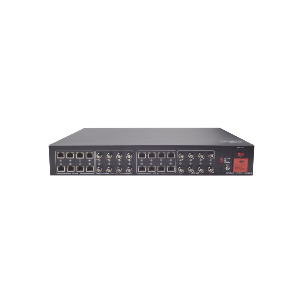 Kit de TRANSCEPTOR ACTIVO DE 16 Canales Epcom Titanium KITTT16PVTURBOX 150 m