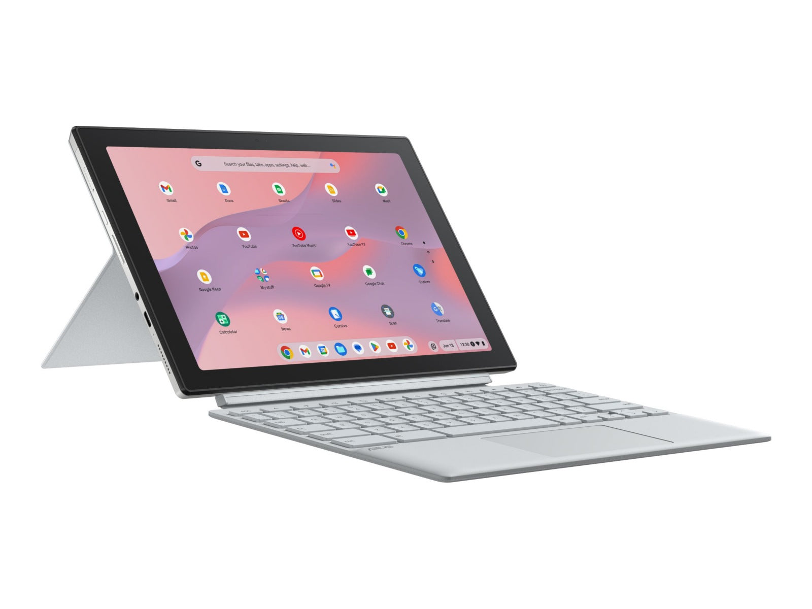 Laptop 2 en 1 ASUS Chromebook Detachable CM30 CM3001DM2A YZ88T-S, MediaTek Kompanio 520 8 Núcleos, 8GB DDR4, 1 - vista 1