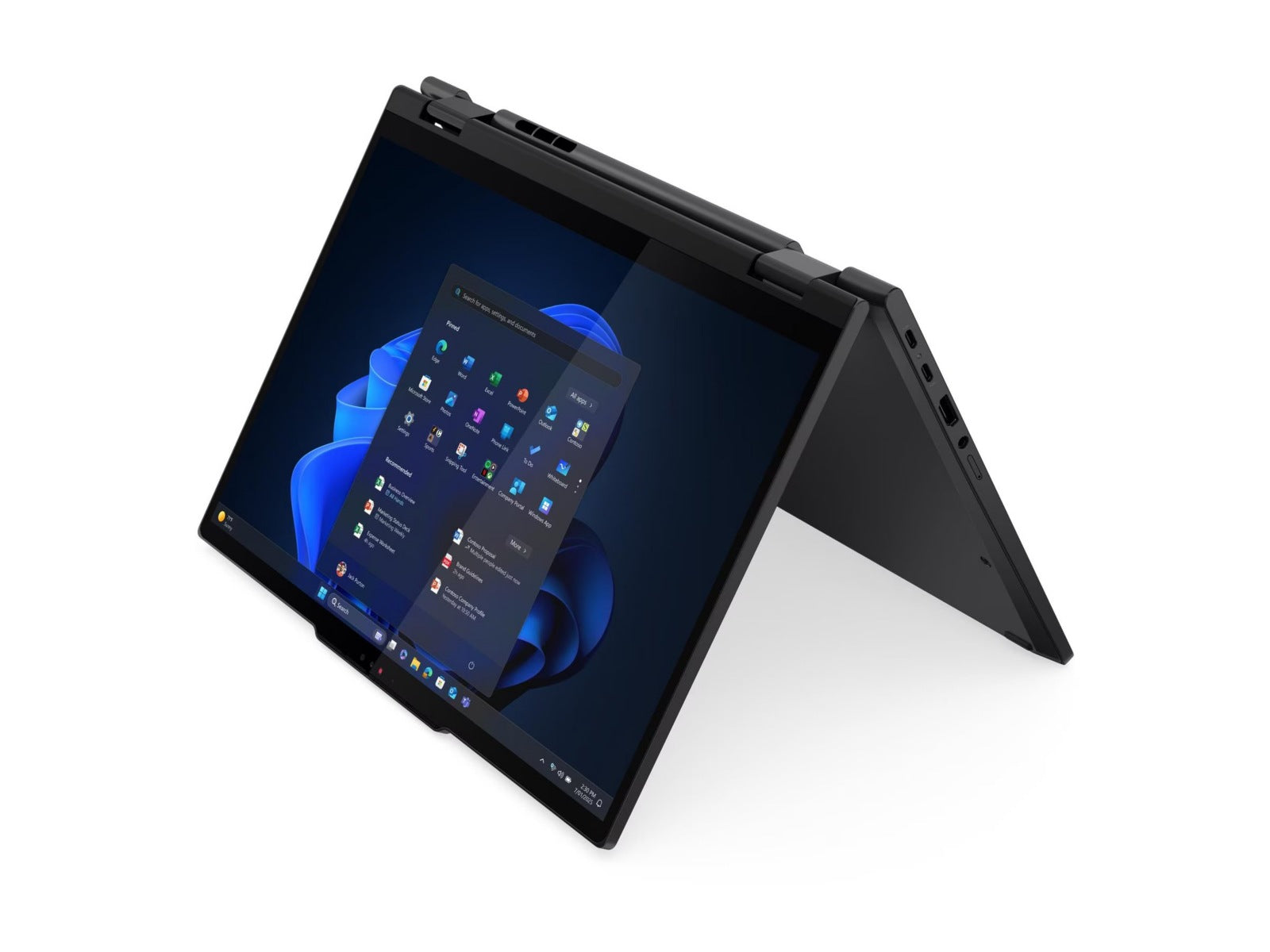 Laptop 2 en 1 Lenovo ThinkPad T14s 2-in-1 Gen 1 21R3, Intel Core Ultra 5 - 12 Núcleos, 16GB DDR5, 512 GB SSD - - vista 1