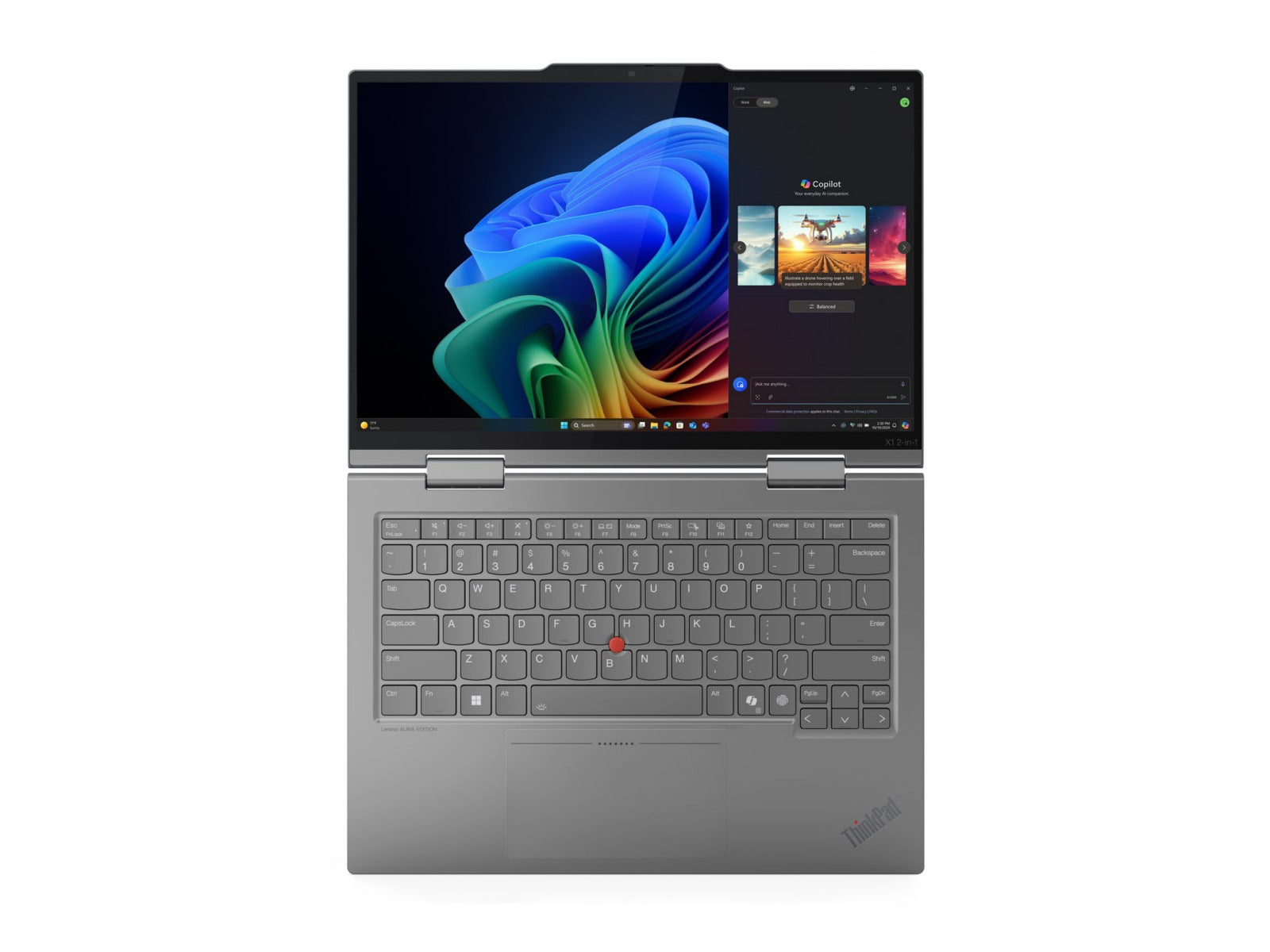 Laptop 2 en 1 Lenovo ThinkPad X1 2-in-1 Gen 10 21NU, Intel Core Ultra 5 226V 8 Núcleos, 16GB DDR5, 512 GB, Int - vista 1