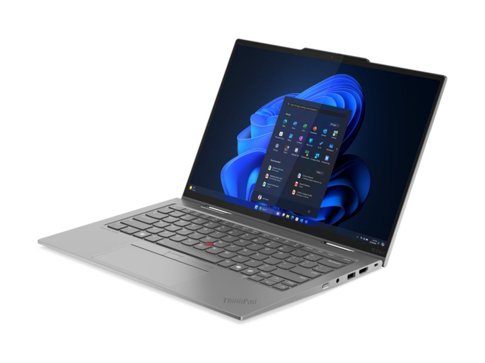 Laptop 2 en 1 Lenovo ThinkPad X1 2-in-1 Gen 10 21NU, Intel Core Ultra 5 226V 8 Núcleos, 16GB DDR5, 512 GB, Int - vista 3