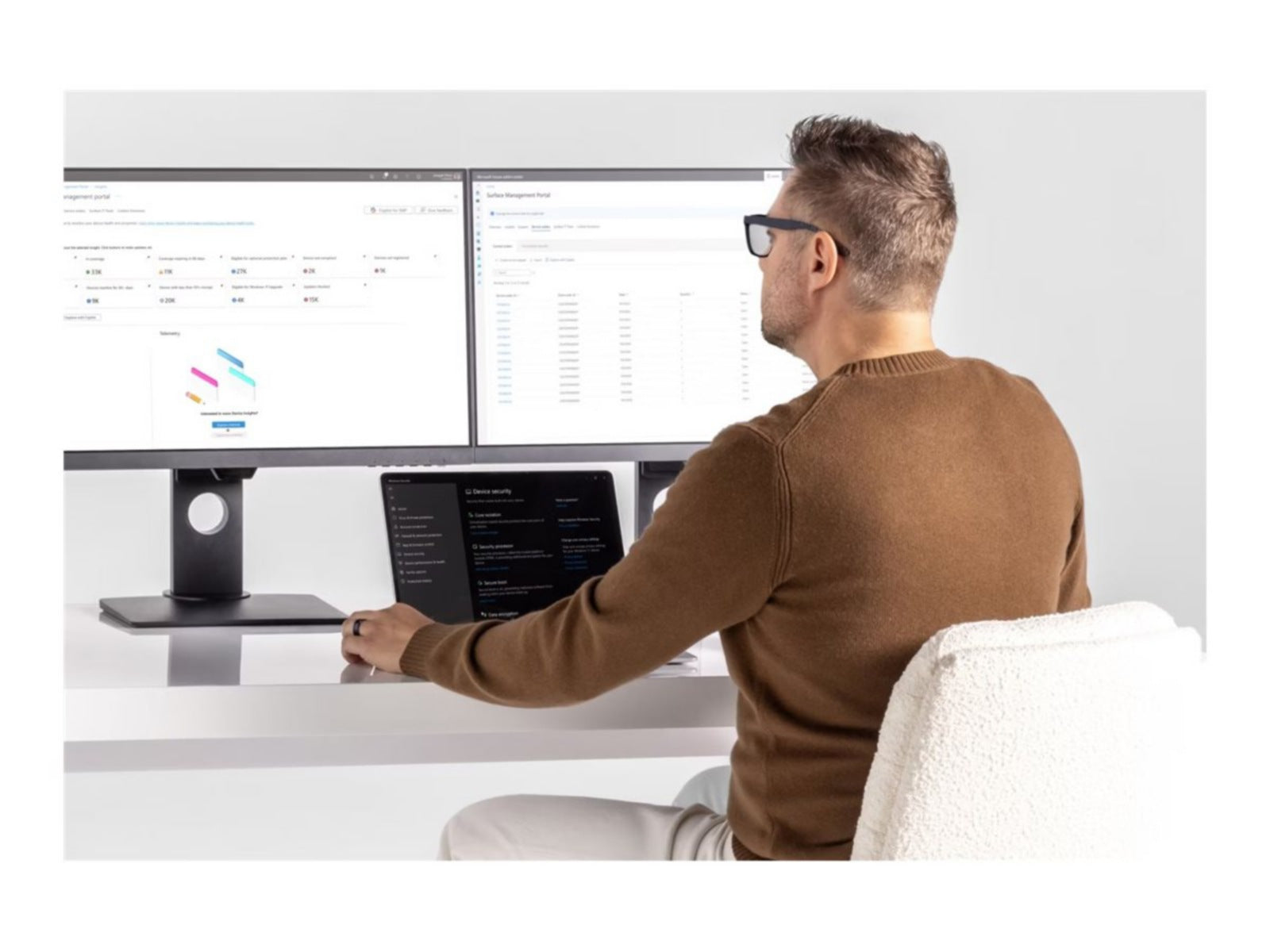 Laptop 2 en 1 Microsoft Surface Laptop for Business, Qualcomm Snapdragon X Elite X1E-80-100 12 Núcleos, 32GB D - vista 4