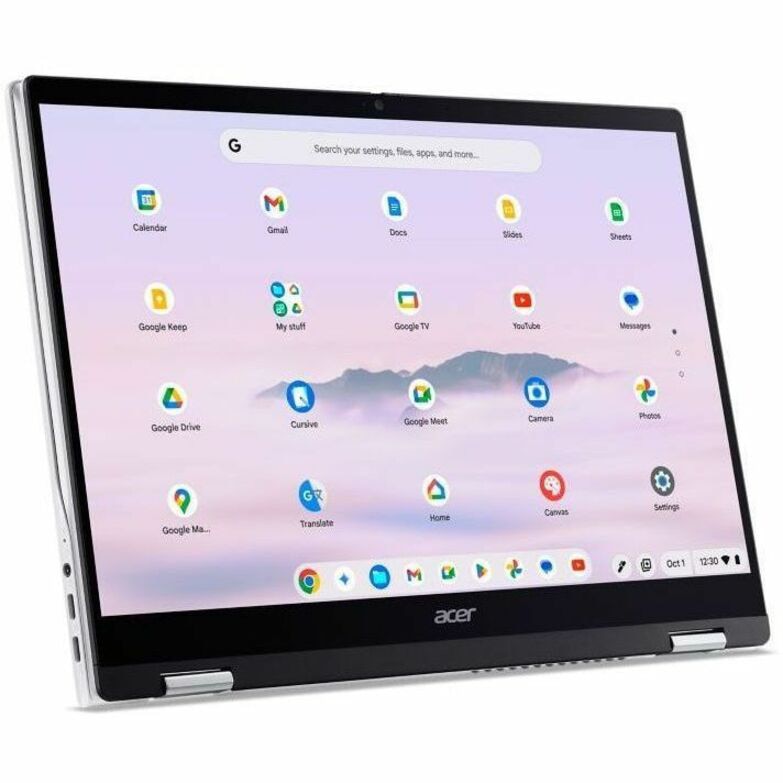 Laptop Acer Chromebook Plus Spin 514 CPE584-1N-K10U, MediaTek Kompanio Ultra 910 MT8196GZ/NZB 8 Núcleos, 12GB - vista 7