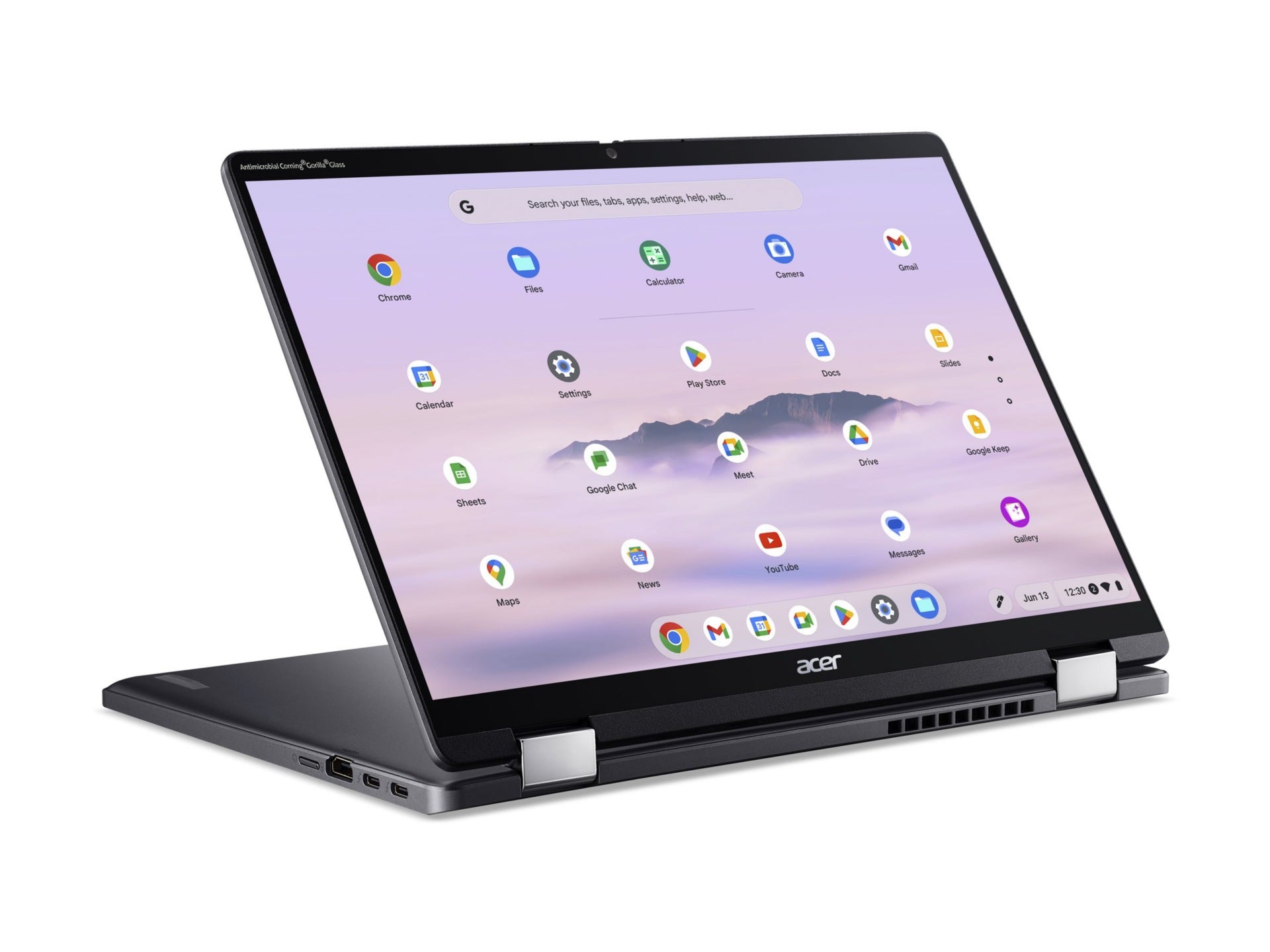Laptop Acer Chromebook Plus Spin 714 CPE794-1N-781F, Intel Core Ultra 7 155U 12 Núcleos, 16GB, 256 GB - vista 3