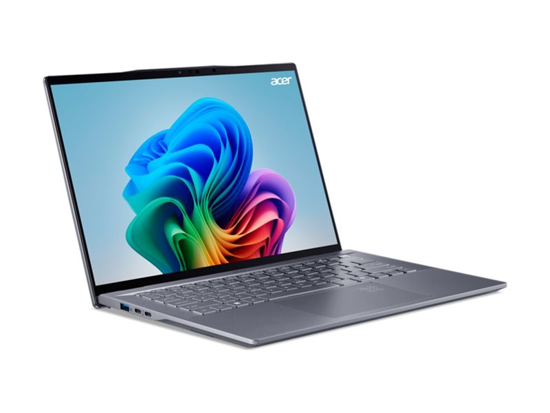 Laptop Acer Swift 14 AI SF14-11T-X53K, Qualcomm Snapdragon X Elite X1E-78-100 12 Núcleos, 16GB, 1 TB - vista 3