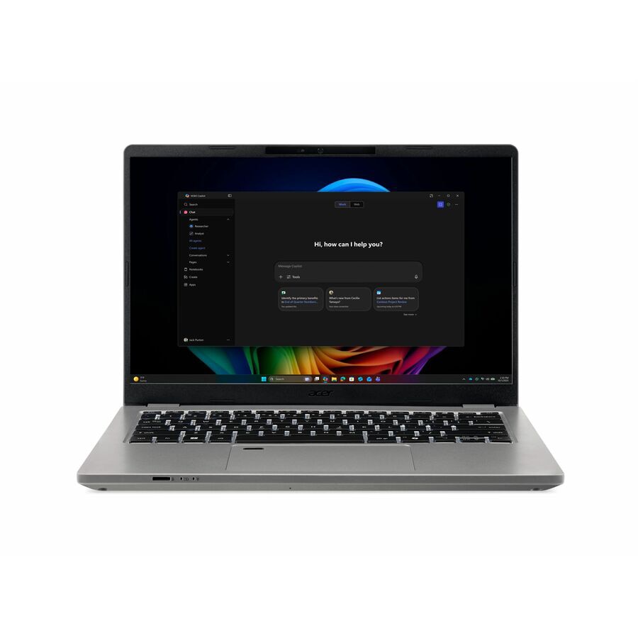 Laptop Acer TravelMate P4 14 AI TMP414-56-54N2, Intel Core Ultra 6 Núcleos, 16GB, 512 GB - vista 7