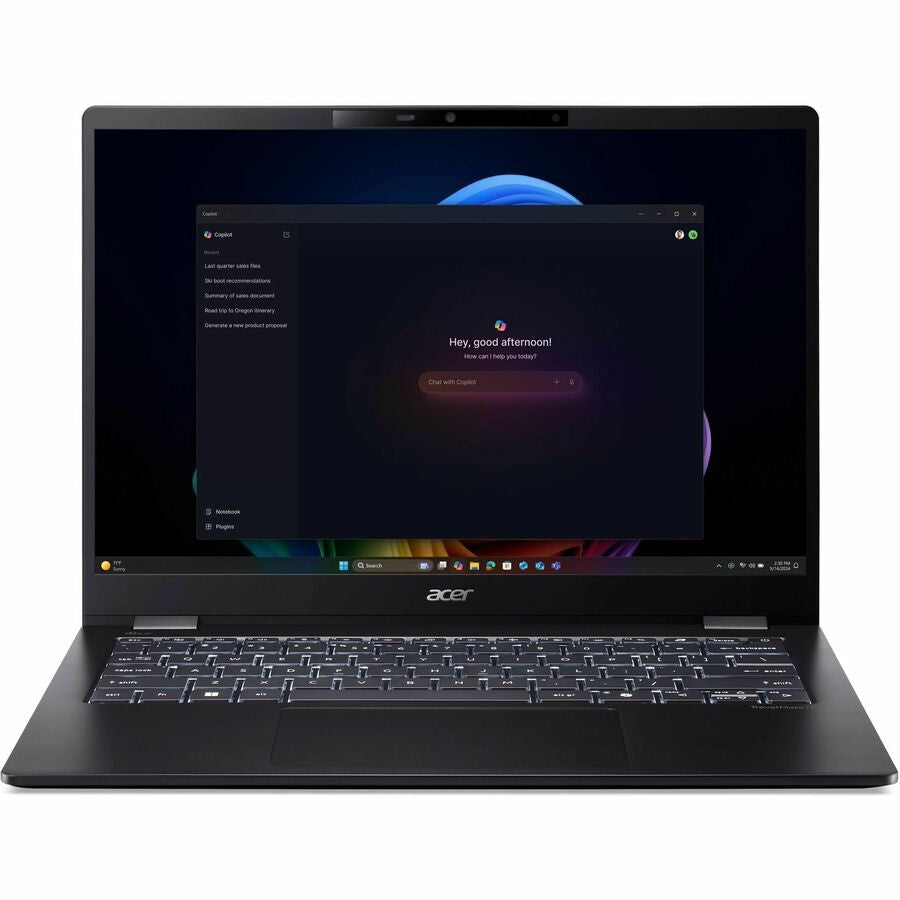 Laptop Acer TravelMate P6 14 AI TMP614-54-50M1, Intel Core Ultra 5 226V 8 Núcleos, 16GB, 16GB, 1TB SSD, Arc Gr - vista 2