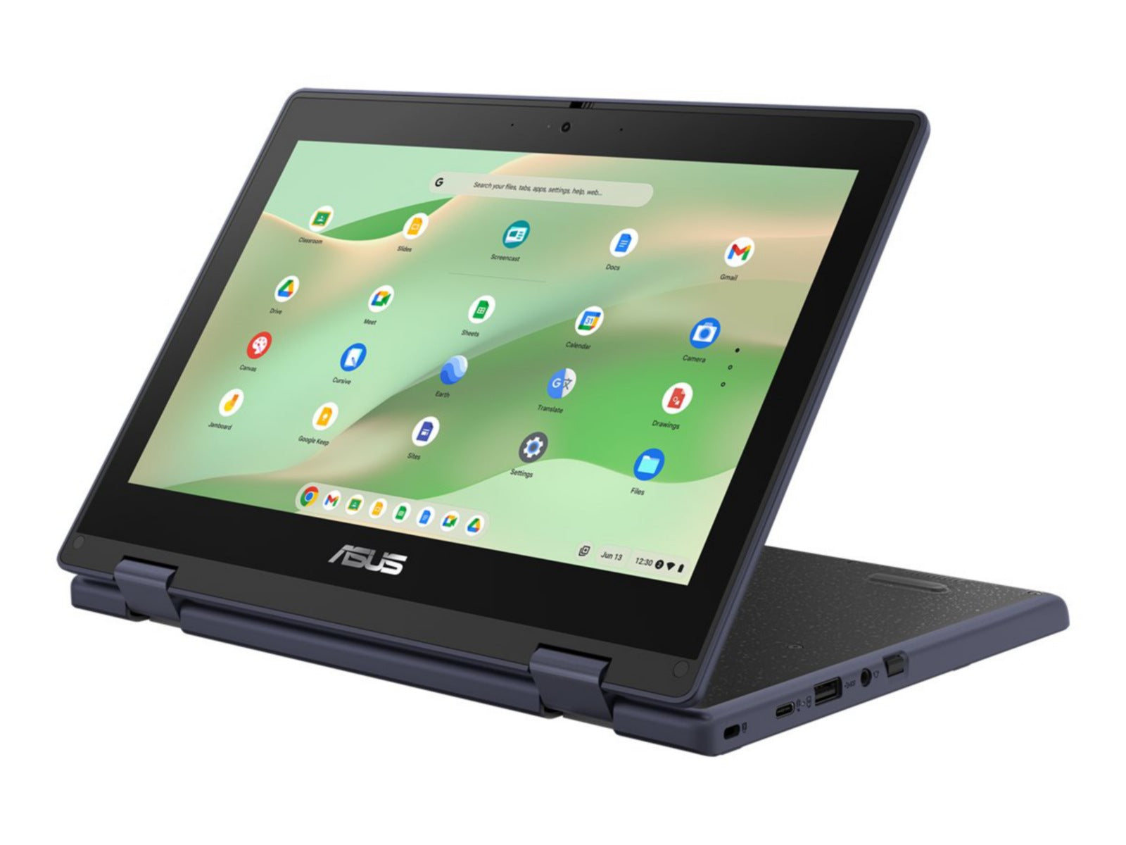 Laptop ASUS Chromebook CR11 Flip CR1104FGA-YZ84T, Intel N-Series N100 4 Núcleos, 8GB DDR5, 64 GB - vista 1