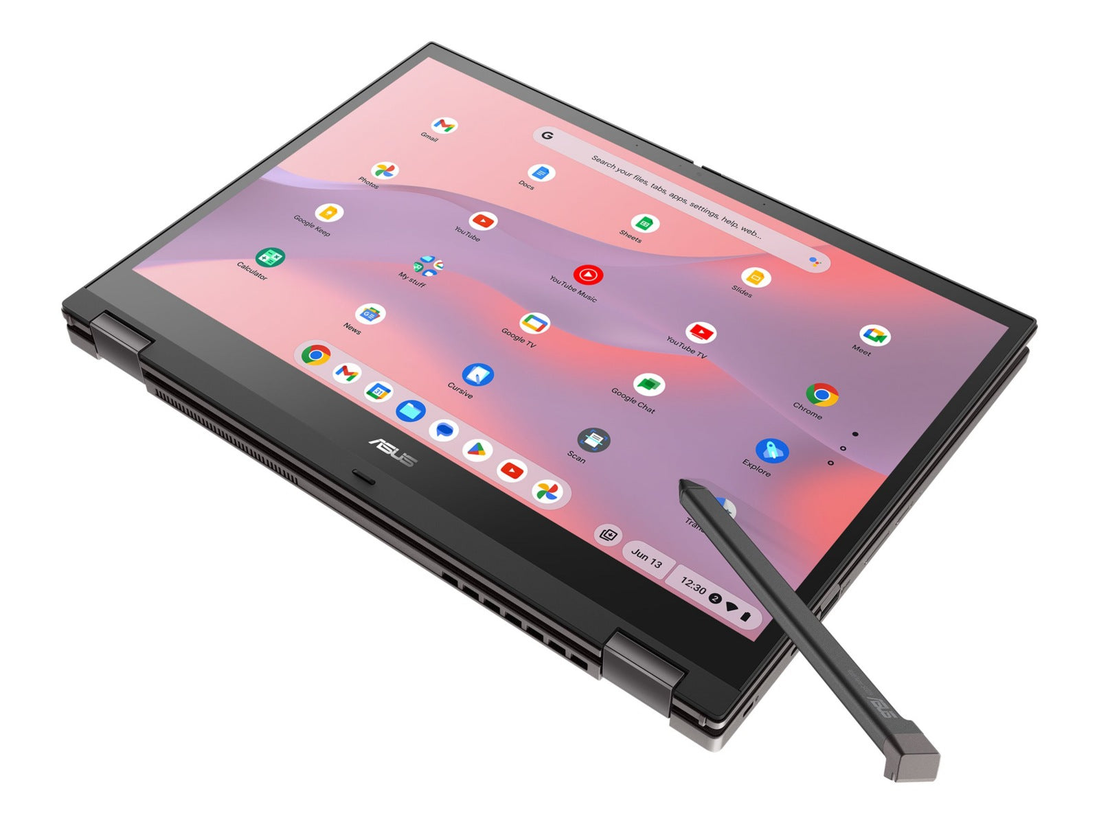 Laptop ASUS Chromebook CX34 Flip CX3401FBA-GE566T-S, Intel Core I5 - 10 Núcleos, 16GB DDR4, 256 GB SSD - vista 2