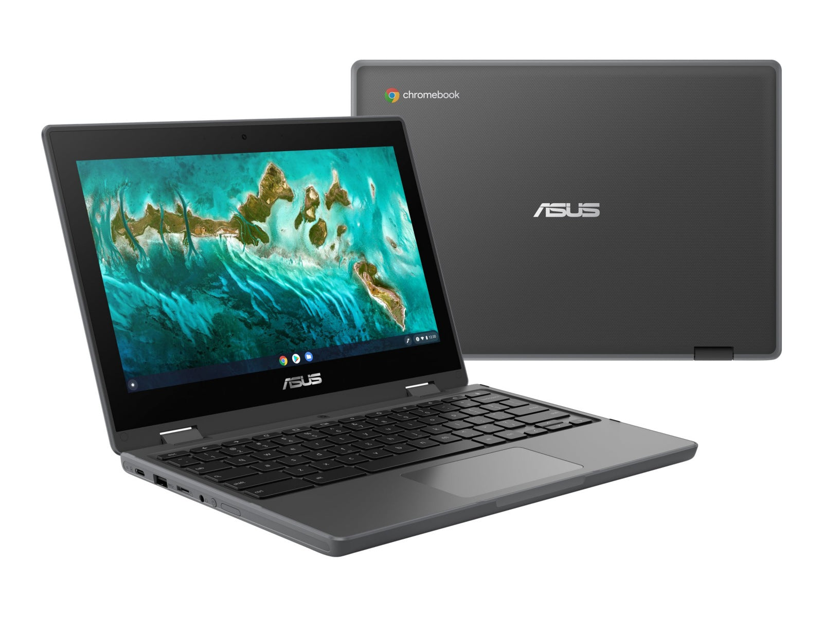 Laptop ASUS Chromebook Flip CR1 CR1100FKA-YZ182T-S, Intel Celeron - 4 Núcleos, 8GB DDR4, 32 GB - vista 1