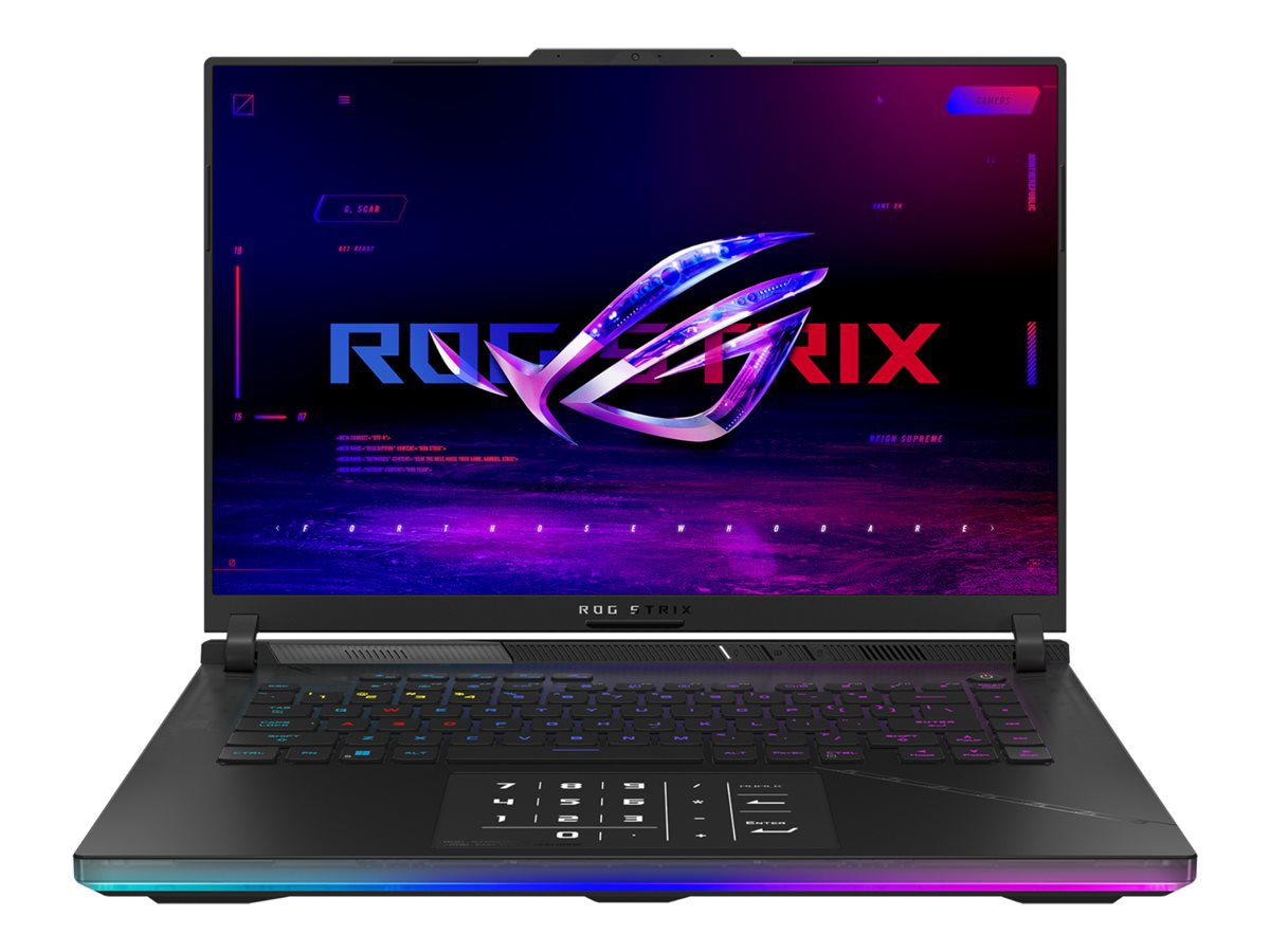 Laptop ASUS ROG Strix SCAR 16 G635LX-DS96, Intel Core Ultra 9 - 24 Núcleos, 32GB DDR5, 1 TB SSD, GeForce RTX 5 - vista 2