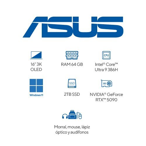 Laptop ASUS ROG Zephyrus Duo 16 GX651AX-SR134W, 64 GB RAM - imagen 7