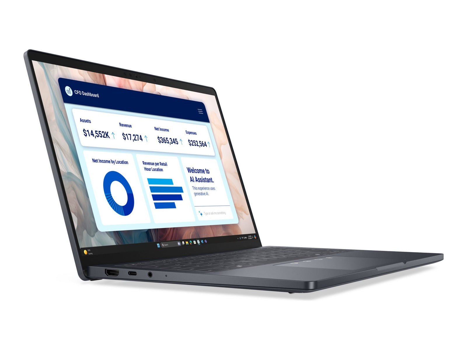 Laptop Dell Pro 14 Premium PA14250, Intel Core Ultra 7 - 8 Núcleos, 32GB DDR5, 512 GB SSD, Intel Arc Graphics  - vista 4