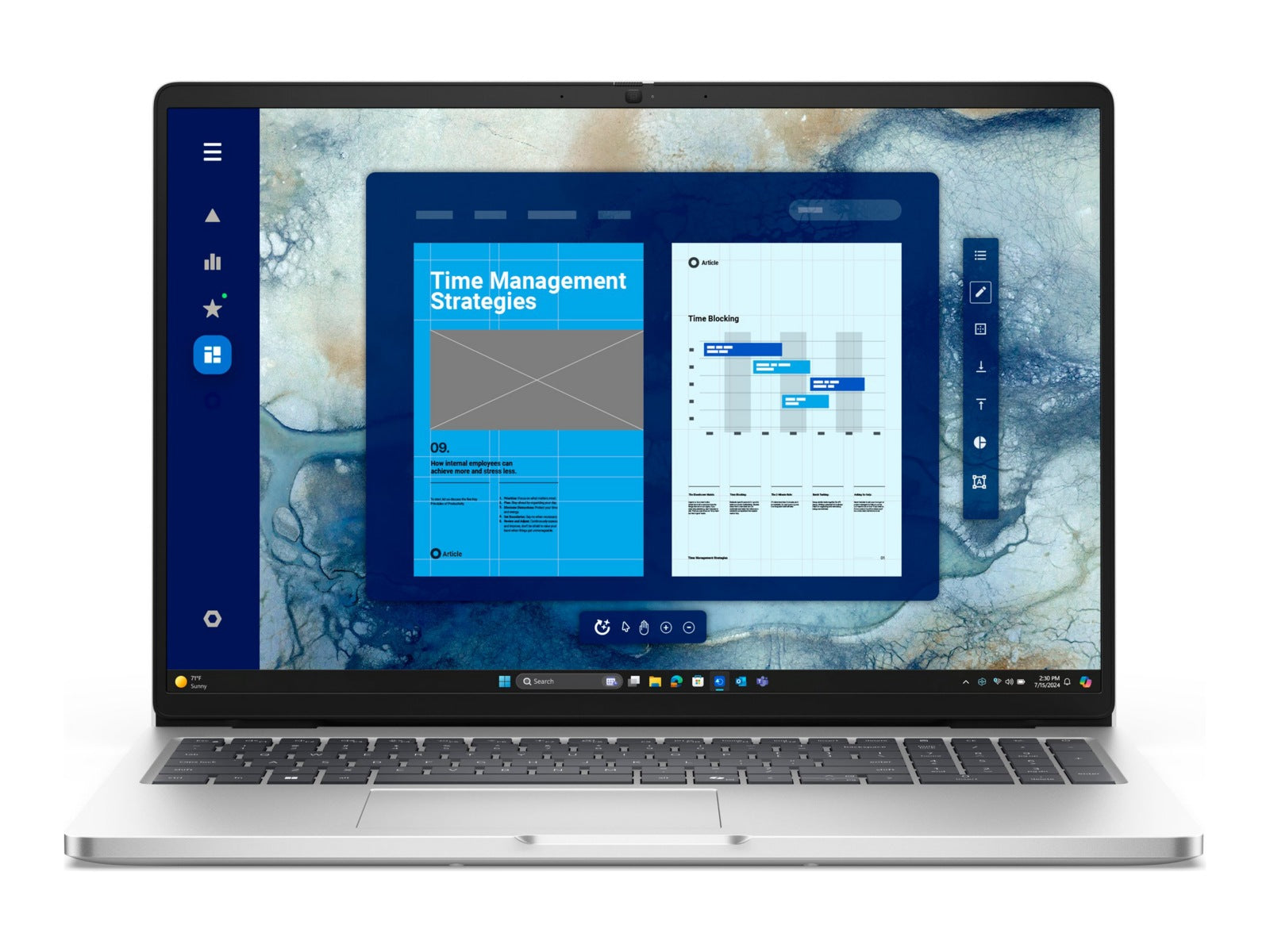 Laptop Dell Pro 16 PC16250, Intel Core Ultra 5 - 12 Núcleos, 16GB DDR5, 512 GB SSD, Intel Graphics - vista 2