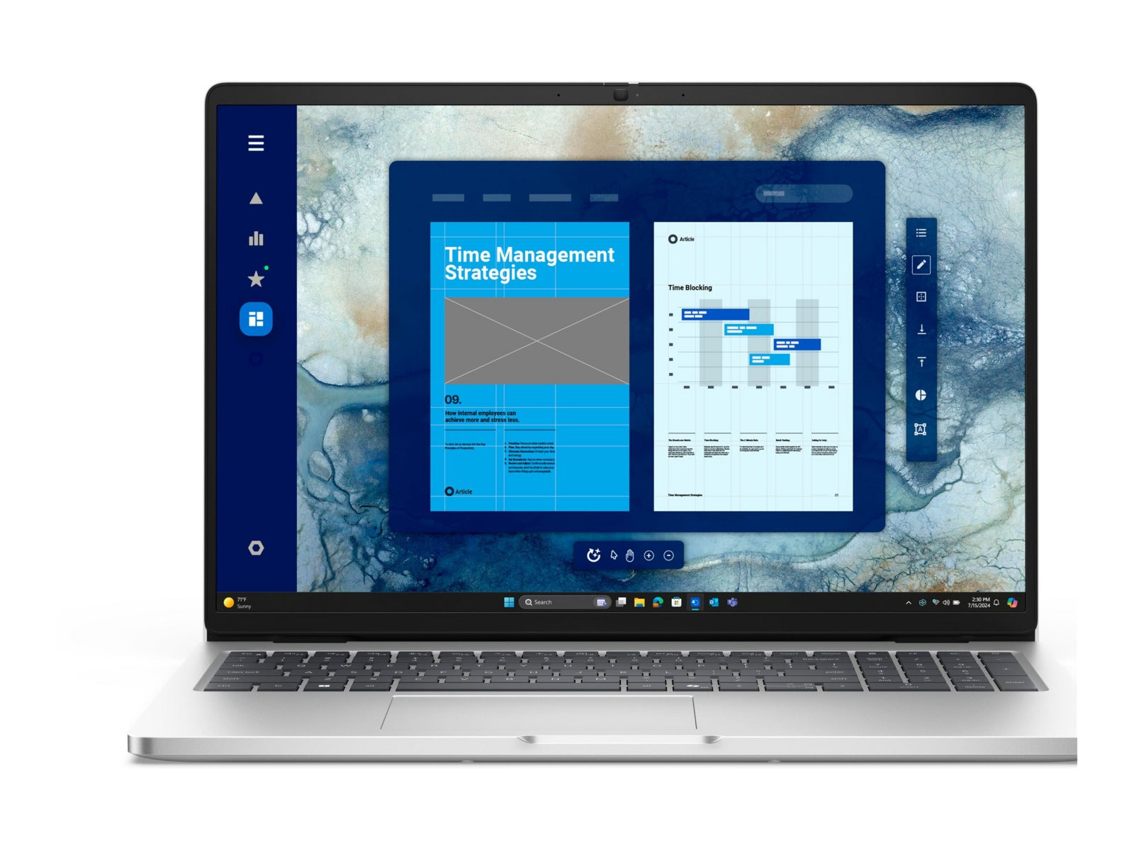 Laptop Dell Pro 16 PC16250, Intel Core Ultra 7 - 12 Núcleos, 16GB DDR5, 512 GB SSD, Intel Graphics - vista 2