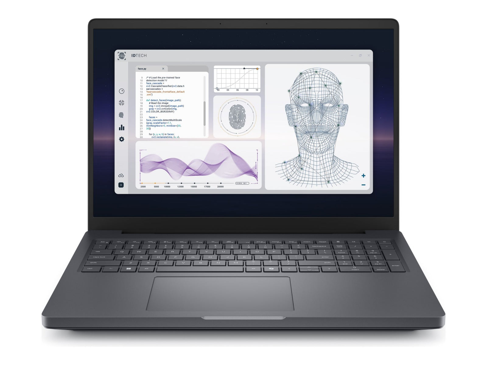 Laptop Dell Pro Max 16 Plus MB16250, Intel Core Ultra 7 - 20 Núcleos, 32GB DDR5, 512 GB SSD, RTX PRO - vista 2