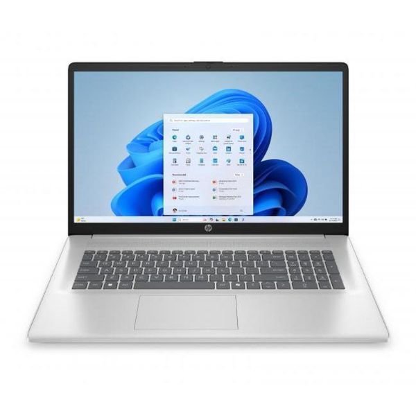 Laptop HP 17.3" Ryzen 5 7430U 8GB DDR4 256GB SSD Radeon Graphics - Natural Silver - C17A9UA#ABA