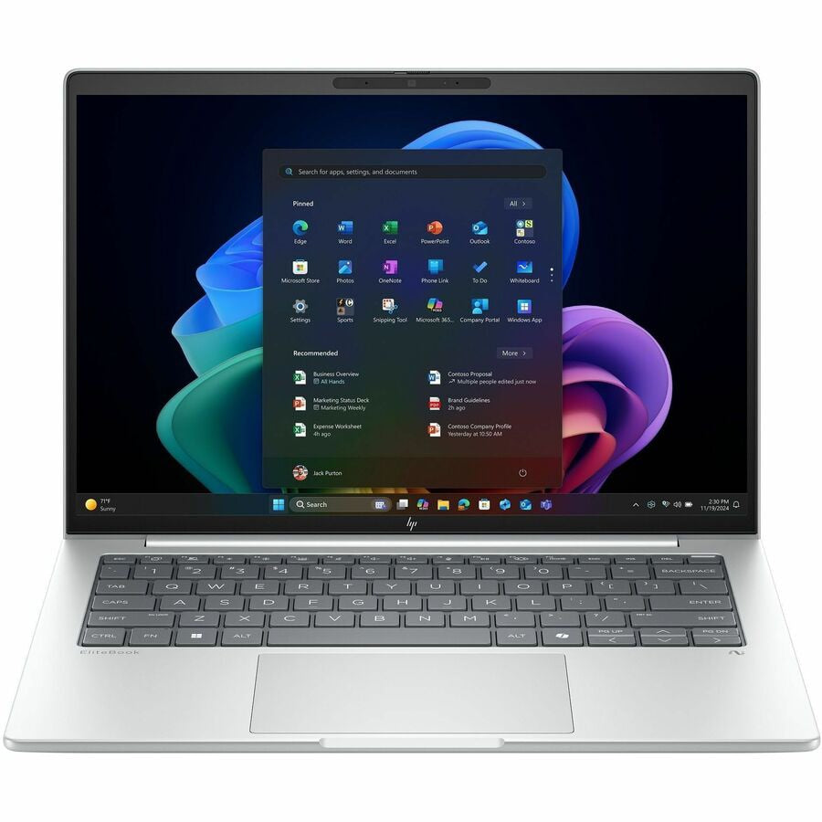 Laptop HP EliteBook, Intel Core Ultra 7 258V 8 Núcleos, 32GB DDR5, 512 GB SSD, Arc Graphics - vista 1