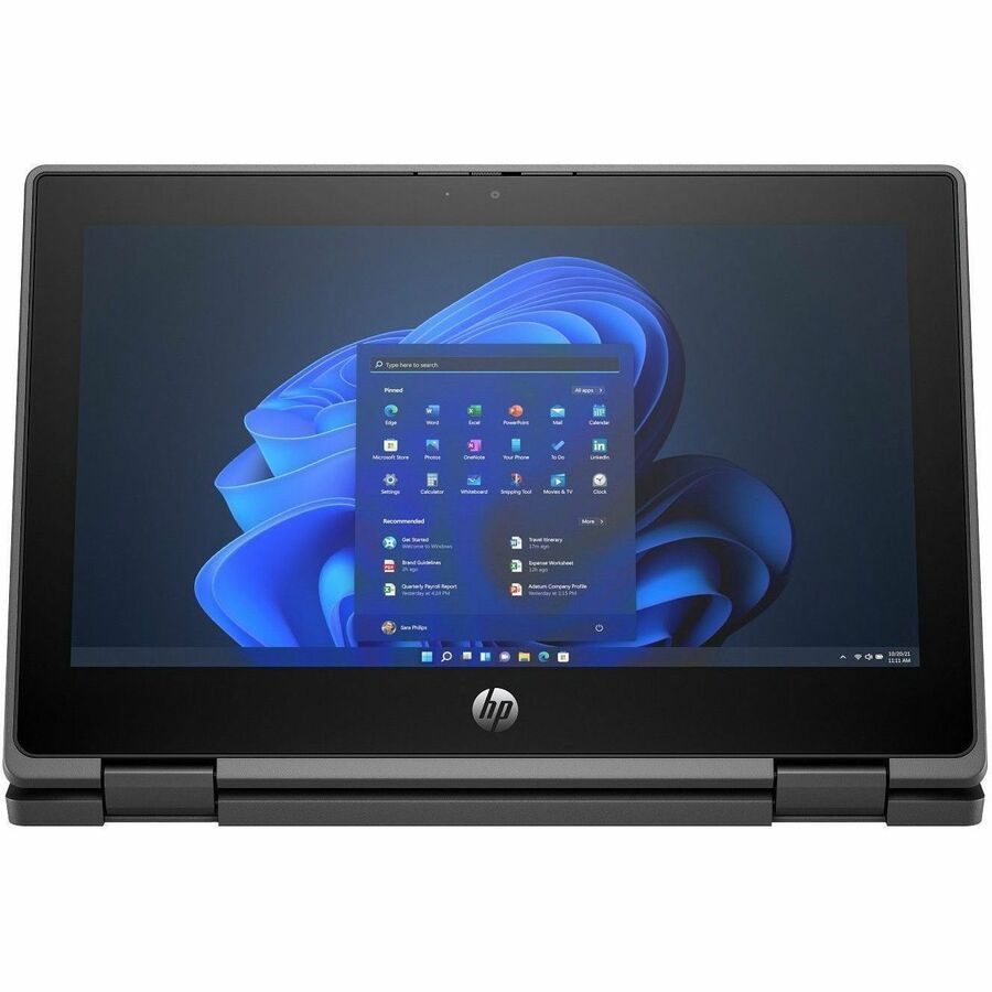 Laptop HP Fortis Flip G1i 11.6" Touchscreen Convertible 2 in 1, Intel N250 4 Núcleos, 8GB DDR5, 128 GB SSD, Tá - vista 5