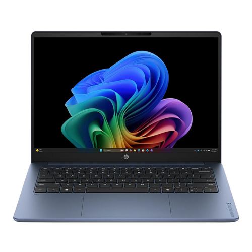 Laptop HP OmniBook 3 AI OLED 14 — vista frontal