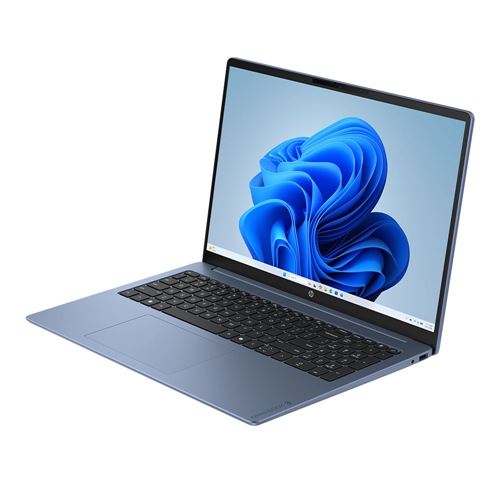 Laptop HP OmniBook 3 AI PC 16 — vista en diagonal