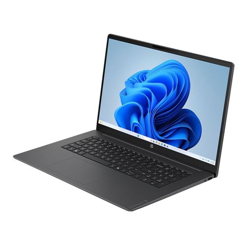 Laptop HP OmniBook 3 AI PC 17.3 — vista en diagonal