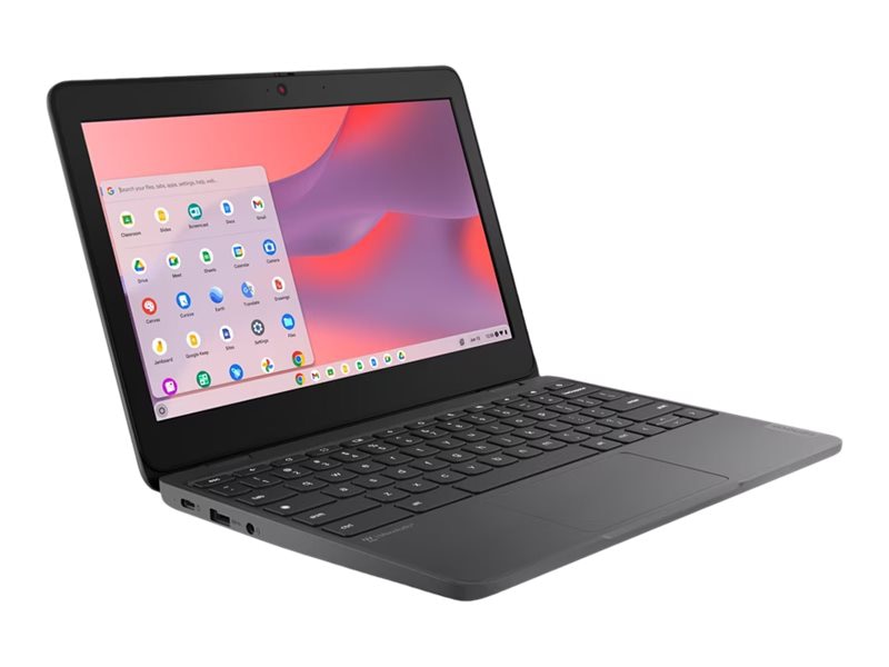 Laptop Lenovo 100e Chromebook Gen-4 82W0, MediaTek Kompanio 528 8 Núcleos, 8GB DDR4, 64 GB, ARM Mali-G52 2EE M - vista 2