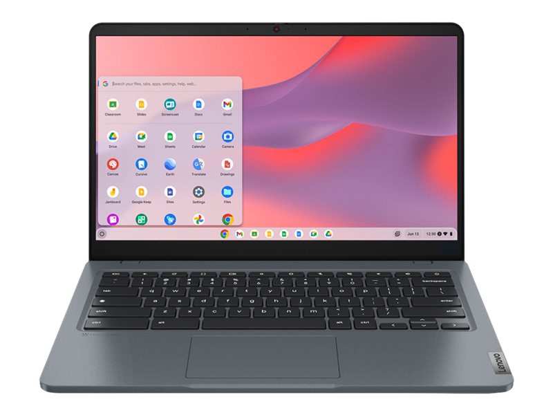 Laptop Lenovo 14e Chromebook Gen-3 82W6, Intel N-Series N200 4 Núcleos, 8GB DDR5, 128 GB - vista 1