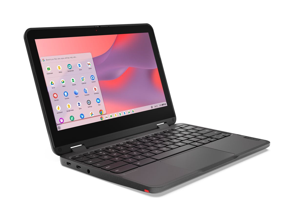 Laptop Lenovo 500e Chromebook Gen 4s 83N8, Intel N-Series N150 4 Núcleos, 8GB DDR5, 64 GB, Intel Graphics - vista 5