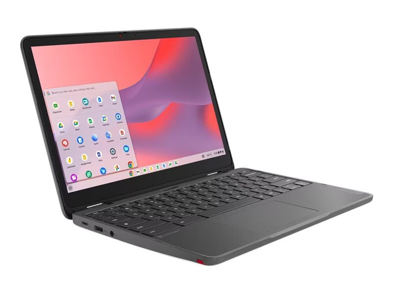Laptop Lenovo 500e Yoga Chromebook Gen 4 12.2", Intel N100 4 Núcleos, 4GB DDR5, 32 GB eMMC, Táctil - vista 3