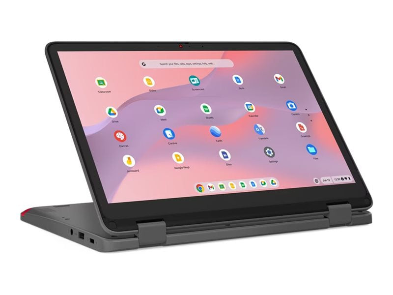Laptop Lenovo 500e Yoga Chromebook Gen 4 12.2", Intel N100 4 Núcleos, 4GB DDR5, 32 GB eMMC, Táctil - vista 4