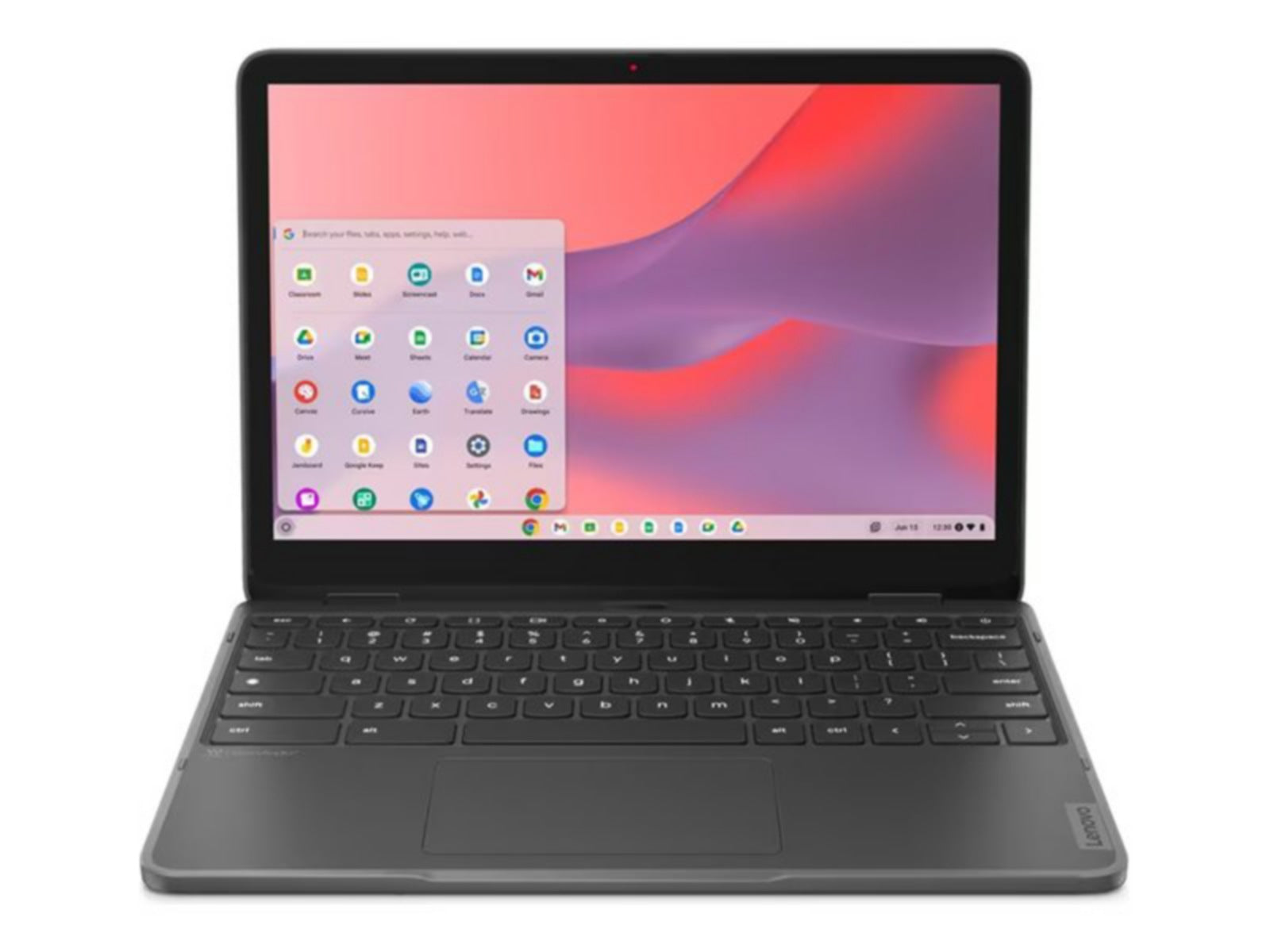 Laptop Lenovo 500e Yoga Chromebook Gen-4 82W4, Intel N-Series N100 4 Núcleos, 4GB DDR5, 32 GB - vista 2