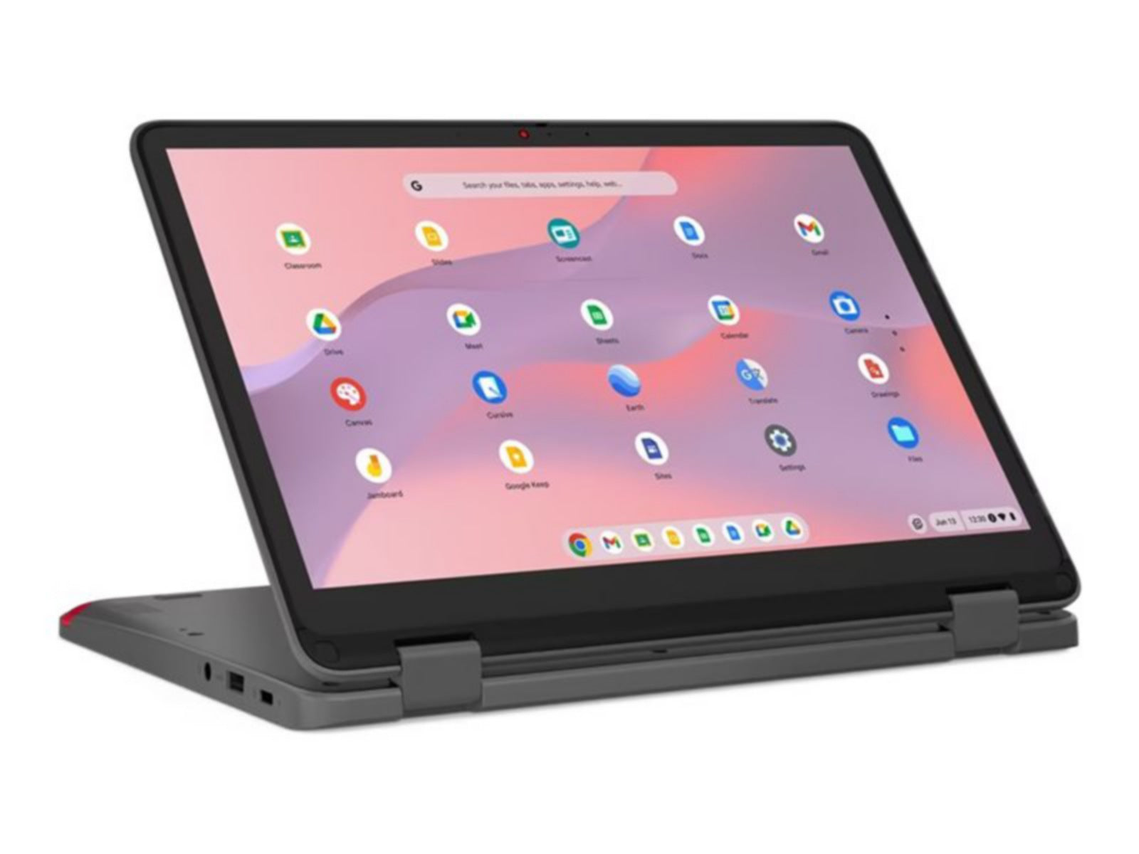 Laptop Lenovo 500e Yoga Chromebook Gen-4 82W4, Intel N-Series N200 4 Núcleos, 8GB DDR5, 64 GB - vista 4