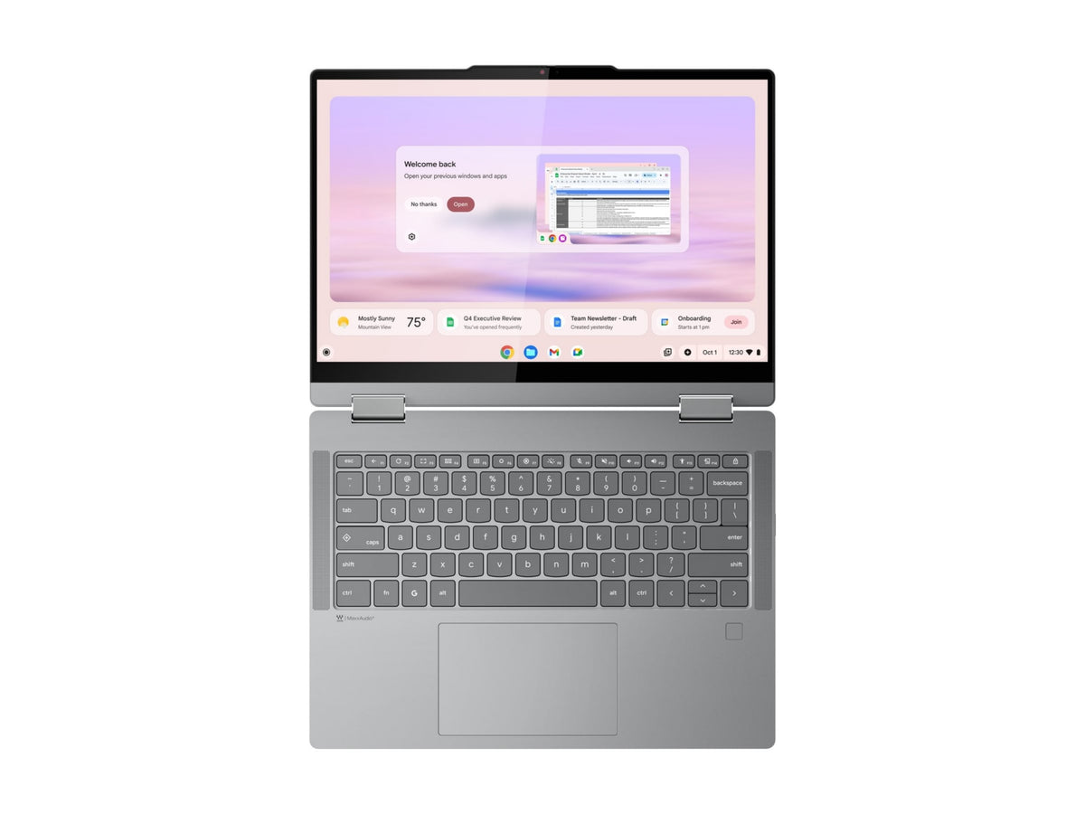 Laptop Lenovo Chrome 2in1 14IRU10 14", Intel Core 5 10 Núcleos, 8GB DDR5, 256 GB SSD, Táctil - vista 6